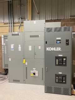 Main Panel for Office and Transfer, Generator Switch