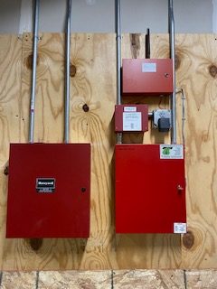 Fire Alarm Control Box - install in A. Duie Pyle Facility